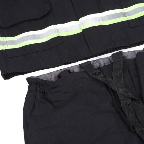 5 Piece Mystical/Fantasy Retardant Workwear Suit with Reflective Tape, High Visibility and Heat Insulation, Fireproof Safety Clothing, Navy Blue, XXXL (M) in Kuwait