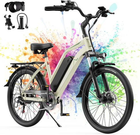 750W ذروة الدراجة الكهربائية للبالغين يتنقلون ، 26 بوصة دراجة كهربائية مع 375WH بطارية قابلة للإزالة ، وبلغت 50 ميلًا كحد أقصى و 22 ميلاً في الساعة ، و 7 سرعات ، ودراجة إلكترونية تشمل المضخة ، وقفل الهاتف وقفل الدراجة in Saudi Arabia