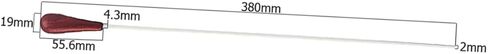 VANZACK Hand-crafted Music Conducting Baton for Baton Orchestra Conductors Comfortable Music Directors in Saudi Arabia