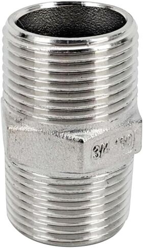 Craft beer 3/4 inch 304 stainless steel hexagonal thread straight connector home brewing equipment accessories in Saudi Arabia