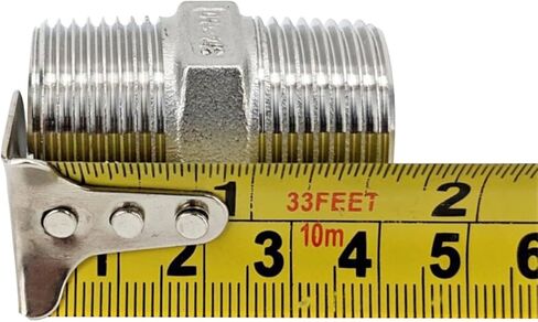 Craft beer 3/4 inch 304 stainless steel hexagonal thread straight connector home brewing equipment accessories in Saudi Arabia