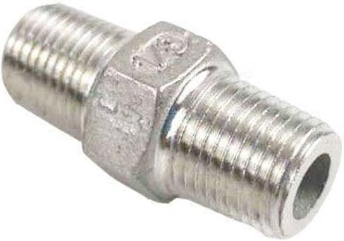 Craft beer accessories 1/8 inch 304 stainless steel hexagonal thread straight connector home brewing in Saudi Arabia
