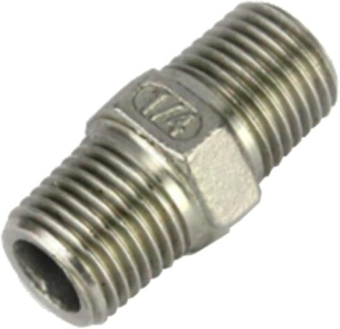 Craft beer accessories 1/4 inch British 304 stainless steel hexagonal external thread connector in Saudi Arabia