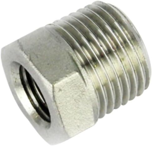 Craft stainless steel reducer 1/2 to 1/4 inch hexagonal thread quick connect fittings(1/2-1/4) in Saudi Arabia