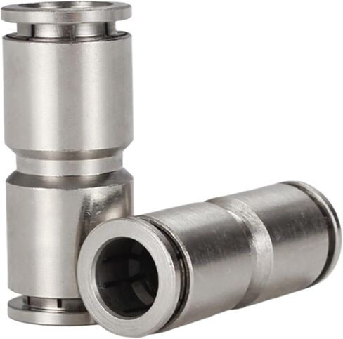 PU PV PE PY PM Brass Metal Pneumatic Quick Connector Straight Through 8mm Air Compressor Hose High Pressure Connector(PY) in Saudi Arabia