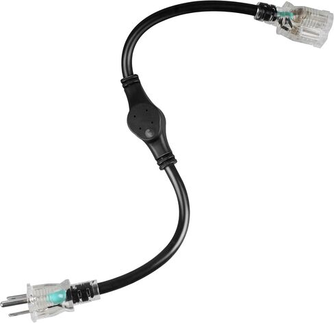 وحدة تحكم بكابل حرارة خارجي 120 فولت، ترموستات تشغيل/إيقاف تلقائي مقاوم للعوامل الجوية، معايير أمان من الدرجة الصناعية، موفرة للطاقة، 18 بوصة تناسب المنافذ الخارجية in Kuwait