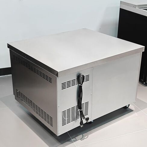 Kolice Commercial 2 Drawers Chef Base Freezer, Refrigerated Under Counter Storage Cabinet Refrigerator 33°F to 41°F,Pull-Out Drawers,Digital Temperature Control for Restaurants,Bars,Commercial Use in Kuwait