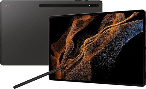 Samsung Galaxy Tab S8 Ultra 14.6 بوصة (2022) 128 جيجابايت SM-X900 WiFi - جرافيت (متجدد) in Kuwait