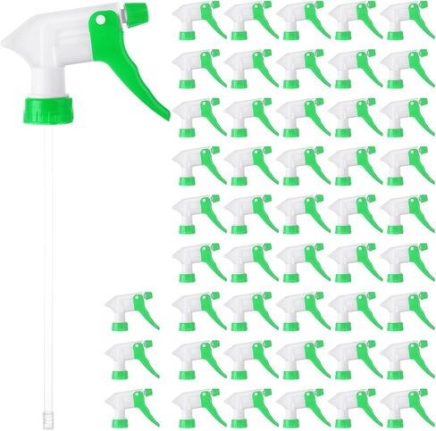 48Pcs Spray Bottle Nozzle Replacement, Spray Nozzle For Bottles, Replacement Spray Bottle Trigger, Leak Proof, Mist & Stream Spray, Fit Standard 28/400 Neck 8oz, 16oz, 32oz Bottles for Clean in Kuwait