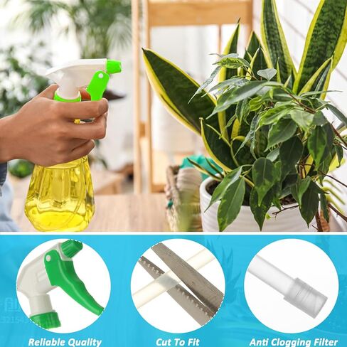 48Pcs Spray Bottle Nozzle Replacement, Spray Nozzle For Bottles, Replacement Spray Bottle Trigger, Leak Proof, Mist & Stream Spray, Fit Standard 28/400 Neck 8oz, 16oz, 32oz Bottles for Clean in Kuwait