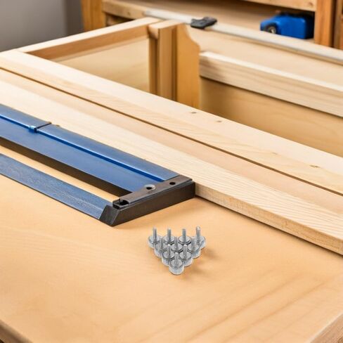 Garneck 10Pcs M1.6 X 5Mm Metal Knurled Thumb Screws Threaded Locking Screws for Precision Calipers Industrial Mechanical Accessories in Kuwait