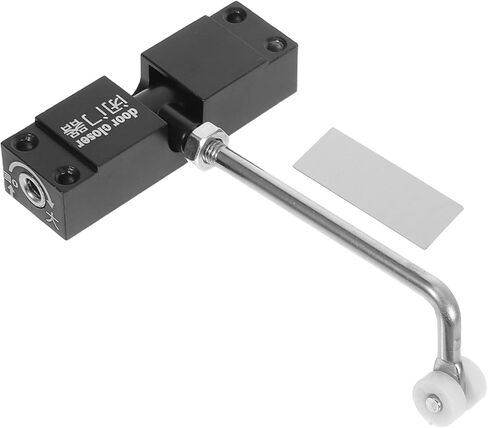 Dual Spring Door Closer 2pcs Adjustable Self-Closing Aluminum Alloy Square Sliding Door Spring Closer for Residential and Commercial Use in Kuwait