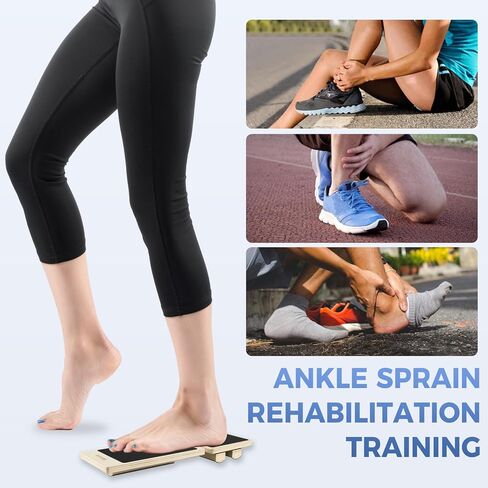 Ankle Foot Strengthener Axis Board Single Leg Ankle Balance Board Blackboard Foot Trainer for Stability Exercise Physical Therapy for Plantar Fasciitis Relief Strengthening Equipment in Saudi Arabia