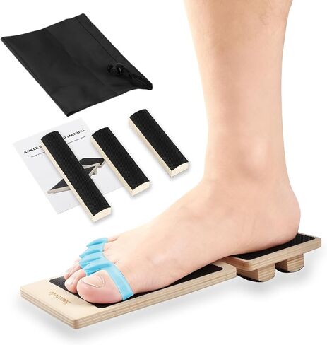 Ankle Foot Strengthener Axis Board Single Leg Ankle Balance Board Blackboard Foot Trainer for Stability Exercise Physical Therapy for Plantar Fasciitis Relief Strengthening Equipment in Saudi Arabia
