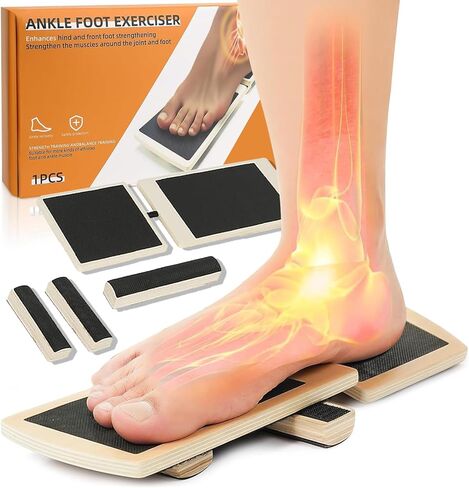 لوح توازن وتقوية الكاحل والقدم، معدات العلاج الطبيعي لاستعادة التواء الكاحل وتخفيف التهاب اللفافة الأخمصية وتصحيح وضعية الجسم in Kuwait