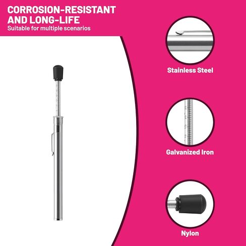 Door Pressure Gauge, 0-35LBS/16KG, ADA & Fire Code Compliant, Stainless Steel Body with Zinc-Plated Scale, 5% Accuracy in Kuwait