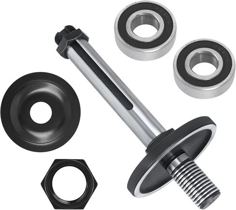 Arbor Assembly for Delta Right Tilt UniSaw - Includes Blade Flange, Bearings, Arbor Nut and Pulley Nut - Replaces 422043030003 in Kuwait