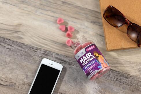 Built by Nature Hair Skin and Nails Vitamins – Hair Skin and Nails Gummies for Women, Hair Growth Gummies with Biotin for Hair, Skin & Nail Support, Skin Vitamins & Hair Nail Supplement – 60 Gummies in Saudi Arabia