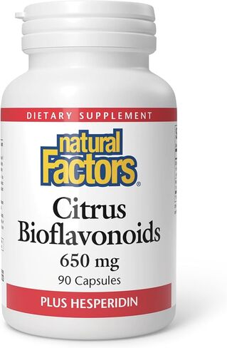 العوامل الطبيعية - الحمضيات الحيوية Bioflavonoids 650mg ، دعم استخدام الجسم لفيتامين C ، 90 كبسولة in Saudi Arabia