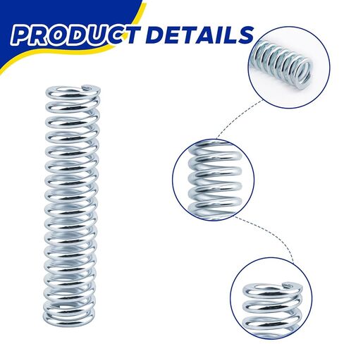 9732 نابض ضغط، نابض ضغط ميكانيكي، 0.148 GA × 15/16 بوصة × 4 بوصة للاستخدام في مجموعة متنوعة من التطبيقات والأجهزة والسيارات والأدوات والأجهزة الميكانيكية والمزيد (4 قطع) in Kuwait