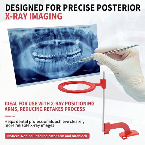 PER4MANCE Dental X-Ray Aiming Rings, Each Pack of 5, Red & Yellow, Fully Autoclavable in Kuwait