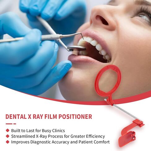 PER4MANCE Dental X-Ray Aiming Rings, Each Pack of 5, Red & Yellow, Fully Autoclavable in Kuwait