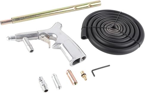 أداة غاروسا ساندبلاستر، مجموعة تفجير الحصباء ذات الضغط العالي مع 5 فوهات لتنظيف الأجزاء المعدنية والزجاجية بكفاءة in Kuwait