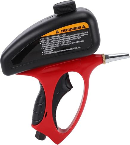 Hilitand Air Sandblasting، وسائط محمولة مع موصل قابس سريع لإصلاح الأثاث التلقائي، يدعم وسائط الطحن المختلفة، صودا الجوز وضغط الرمل in Saudi Arabia