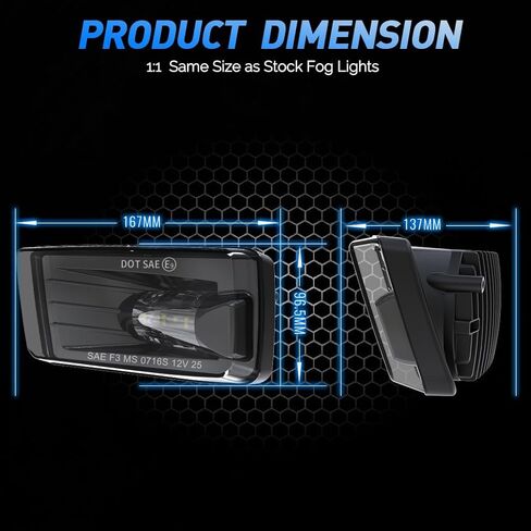 Z-Up-Offroad New LED LED LIDE LIGHTS مصابيح القيادة المصد لعام 2007-2014 Silverado 2007-2015 Suburban Tahoe 2007-2013 Avalanche GMC Yukon Pick Up Truck-Black in Kuwait