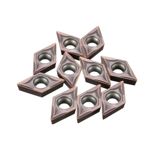 Carbide insertscarbide Inserts for Metal Lathe 10pcs DCMT070202 Carbide Inserts for SDJCR1010H07 Turning Tool Holder Lathe Tools in Saudi Arabia