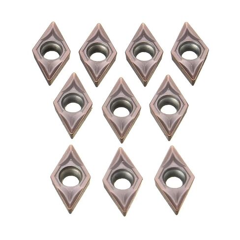 Carbide insertscarbide Inserts for Metal Lathe 10pcs DCMT070202 Carbide Inserts for SDJCR1010H07 Turning Tool Holder Lathe Tools in Saudi Arabia