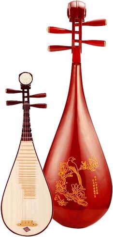 آلة صينية، عزف العود الصيني على آلة البيبا، إن الحرفية الرائعة لحرفيي البيبا ذوي الخبرة تنتج صوتًا ثلاثيًا واضحًا ورنينًا جهيرًا in Kuwait
