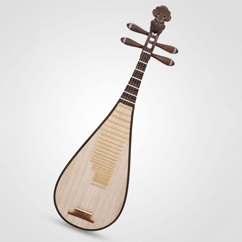 آلة صينية، عزف العود الصيني بيبا، حجم واضح وعالي الصوت، الآلات الوترية العرقية التقليدية مناسبة للمبتدئين in Kuwait