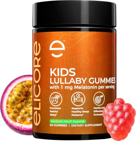 Kids Omega 3 Gummies - مكملات زيت السمك DHA و EPA للدماغ والرؤية والصحة المناعية - غير المعدلة وراثيًا ، نكهة برتقالية خالية من الغلوتين ، أوميغا 3 للأطفال 4+ - 60 عددًا in Kuwait