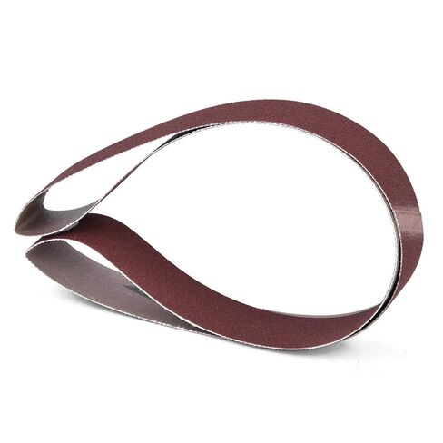 أحزمة صنفرة عامة، 10 قطع حزام صنفرة 760 × 25 مم، 30 × 1 بوصة، شريط صنفرة كاشط، مجموعة متنوعة من ورق الصنفرة للأعمال الخشبية، تلميع المعادن (600 شبكة 10 عبوات) in Kuwait