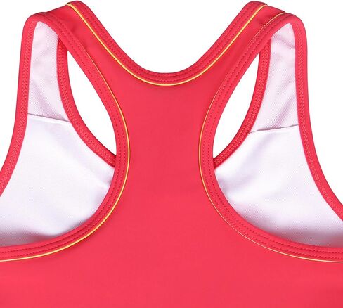 Tankini Swimsuit for Girl Cover Up Sporty Adjustable Straps Bathing Suits Summer High-Waist Beach Swimwear in Saudi Arabia