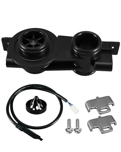 60626 Electronic Turbine Meter Assembly Fit for Fleck 2510 5600SXT 5000 5800 6700 9000 9100 Water Softeners, with Clip Screw Flow Meter Cable, Replace FL60626 in Saudi Arabia