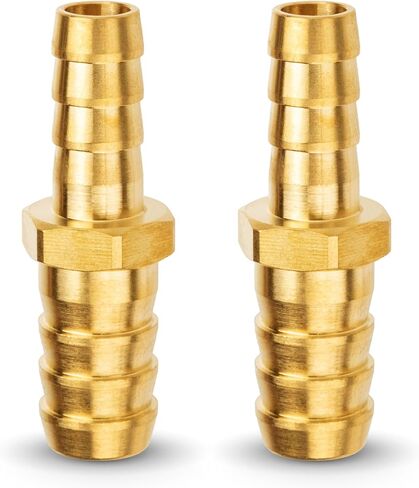 MAACFLOW النحاس 1/2 "إلى 3/8" خرطوم المخفض معرف الشائكة المناسب (حزمة من 2) in Kuwait