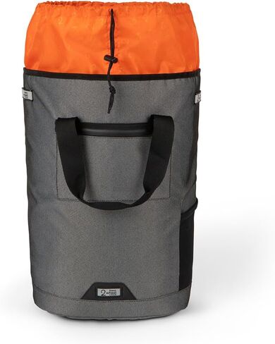 Two Wheel Gear Solo Market Pannier, 30L Bike Grocery Bag, Graphite Grey, 14x19x8 inches in Kuwait