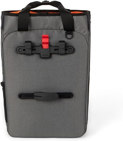 Two Wheel Gear Solo Market Pannier, 30L Bike Grocery Bag, Graphite Grey, 14x19x8 inches in Kuwait