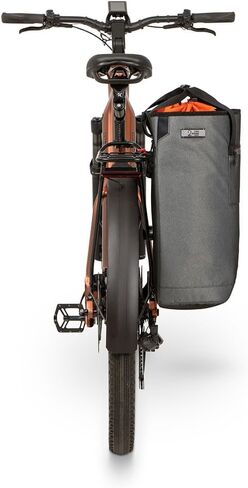 Two Wheel Gear Solo Market Pannier, 30L Bike Grocery Bag, Graphite Grey, 14x19x8 inches in Kuwait