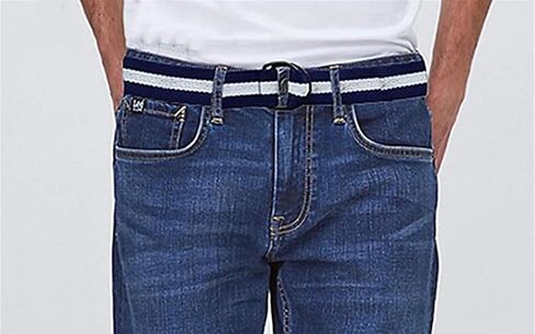 Men's Tactical Canvas Double D Ring Buckle Belt Unisex Casual Waistband For Jeans Fabric Outdoor in Saudi Arabia