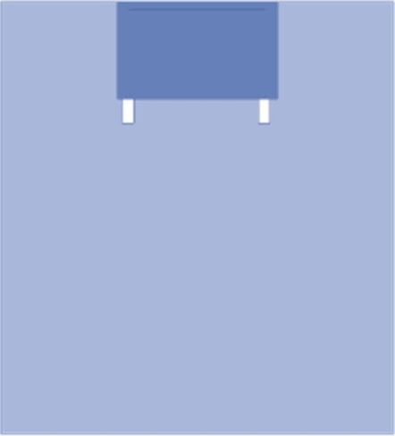 Medline SPT-4206SCS Universal Drape Bottom Sheet, Non Sterile, Disposable, 100% Polypropylene (Pack of 60) in Saudi Arabia