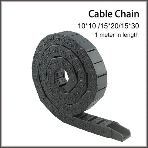Chain 18 * 38 18 * 50 15 * 30mm 1M Brldge Non-Opening & Semi-Enclosed Plastic Towline Transmission Drag Chain Machine(15x30 mm) in Saudi Arabia