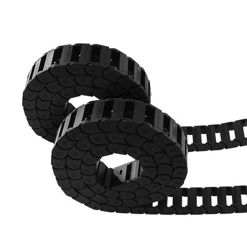 طابعة ذراع آلي 10x20 مم 10*20 مللي متر L1000mm كابل سحب سلسلة سلك الناقل مع موصلات النهاية in Kuwait