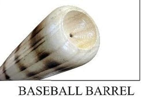 Wooden Baseball bat C271 in Pro Maple Wood for Professional Players Youth-Adults with flamework on Barrel with Cupped in Size 32 inches/29 Oz with Classic Natural Wood Color in Kuwait