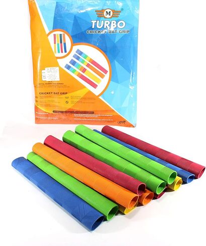 StonKraft Turbo 12 Piece Cricket Bat Grips - Available in Multicolor | Cricket Grips | Bat Sleeve in Kuwait