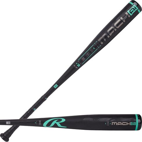 Rawlings | 2025 | MACH AI Baseball Bat | BBCOR | -3 Drop | 2 5/8" Barrel | 1 Pc. Hybrid in Saudi Arabia
