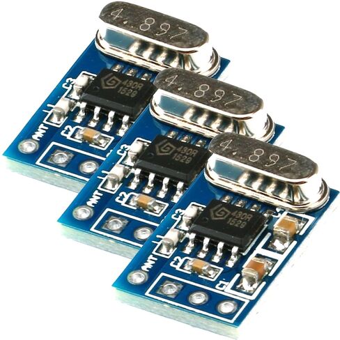 3 قطعة وحدة إرسال جهاز الاستقبال SYN480R 315M - اسأل/أوك، لتطبيقات التحكم عن بعد، مذبذب كريستال 13.560 ميجا هرتز 6.7458 ميجا هرتز in Saudi Arabia