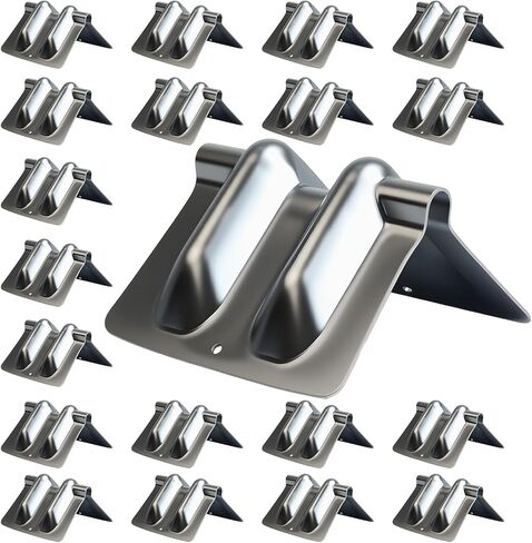 واقيات زوايا فولاذية لأشرطة ربط 20 قطعة - واقي حافة البضائع للشاحنات المسطحة، وحماية حمل البليت، ومستلزمات الشحن in Kuwait